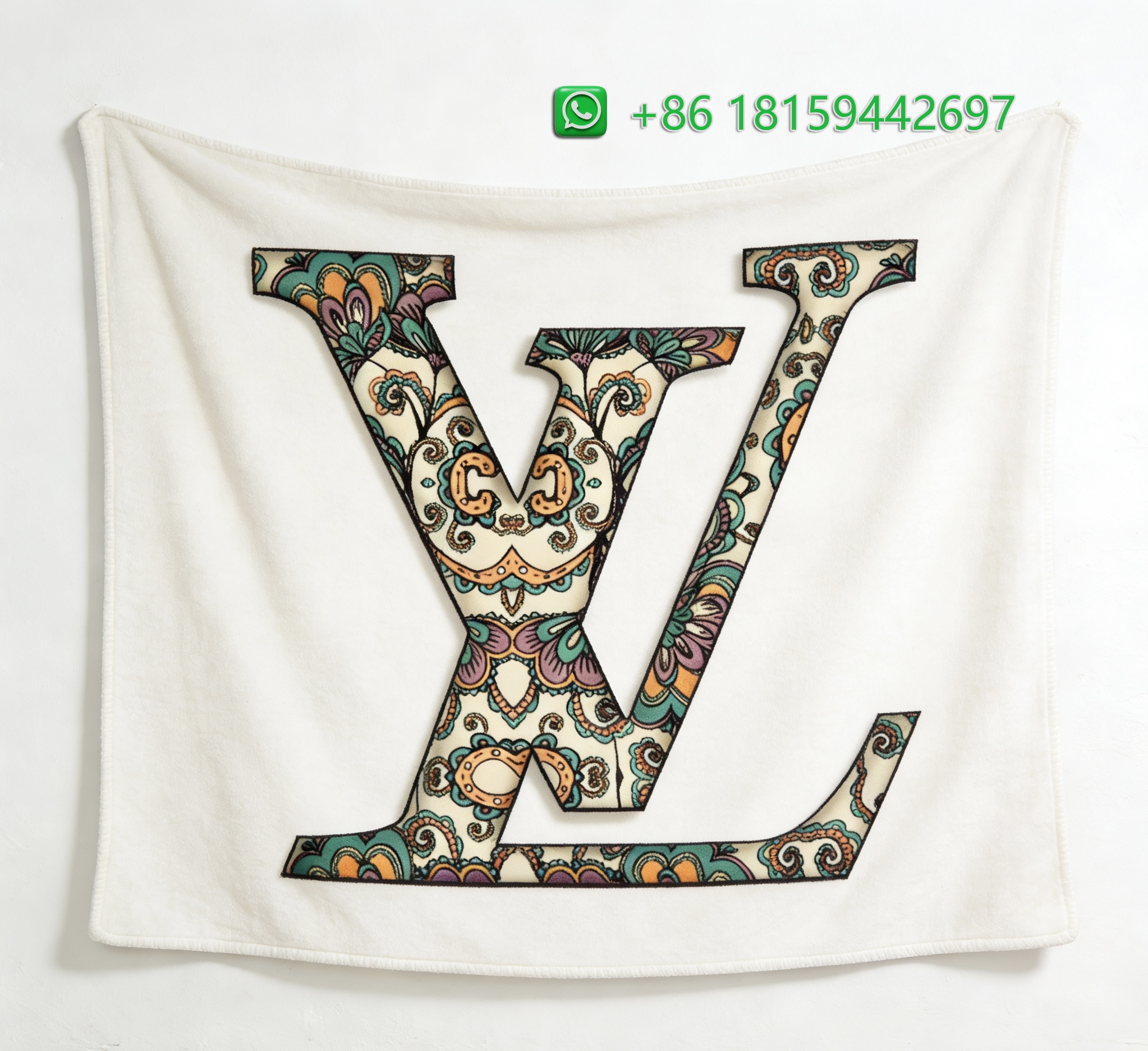 Louis Vuitton Throw Blankets